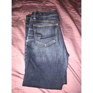 American Eagle skinny kick jeans. Size 14 short